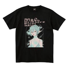 『Moon Drifters Pixel Skin』流星(半袖・フロント)/XXLサイズ